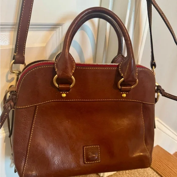 Dooney & Bourke Florentine Cameron Satchel Crossbody - Picture 5 of 16